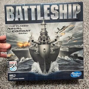 Battleship Game Hasbro Classic Naval Combat Ages‎ 7+ Made in USA